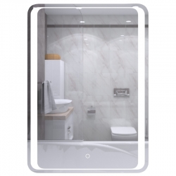 Зеркало Mixline Валерия 600*800 сенсорный выключатель, светодиодная подсветка