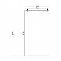 Шкаф навесной Mixline Лерон-30