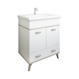 Тумба Бруно-70 (Б/Ор) под раковину Леонардо-70 Sanflor