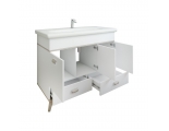Тумба Бруно-105 (Б/Ор) под раковину Леонардо-105 Sanflor