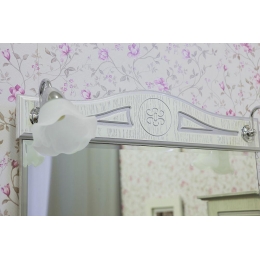 Зеркало Адель-65 венге-серебро Sanflor