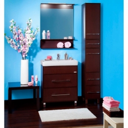 Зеркало для ван/комн БРИКЛАЕР Чили/Куба-70 венге