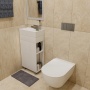 Тумба Mixline Мини 40 белая правая, под умывальник Sky-40