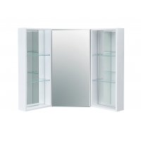 Зеркальный шкаф Aquaton Кантара дуб полярный 1A205702ANW70