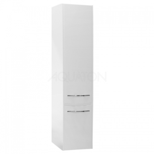 Шкаф - колонна Aquaton Инфинити подвесная левая белый 1A192303IF01L купить в интернет магазине Санрай73