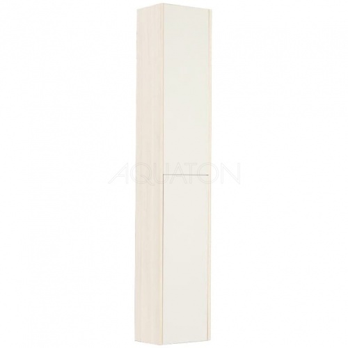 Шкаф - колонна Aquaton Йорк белый, выбеленное дерево 1A171203YOAY0 купить в интернет магазине Санрай73