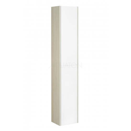 Шкаф - колонна Aquaton Йорк белый, ясень фабрик 1A171203YOAV0 купить в интернет магазине Санрай73