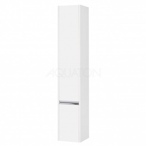 Шкаф - колонна Aquaton Капри правый белый глянец 1A230503KP01R купить в интернет магазине Санрай73