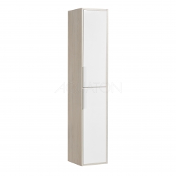 Шкаф - колонна Aquaton Рико белый, ясень фабрик 1A216603RIB90