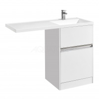 Тумба Акватон Лондри 600 под раковину для стиральной машины