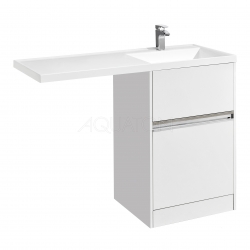 Тумба Акватон Лондри 600 под раковину для стиральной машины