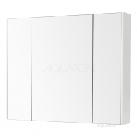 Зеркало-шкаф  Беверли 100  белый Акватон