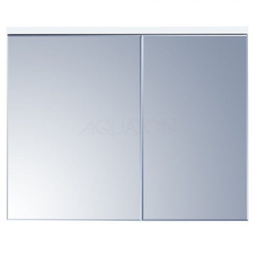Зеркальный шкаф Aquaton Брук 100 белый 1A200702BC010 купить в интернет магазине Санрай73