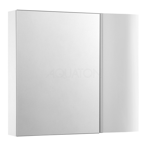 Зеркальный шкаф Aquaton Ондина 80 белый 1A183502OD010 купить в интернет магазине Санрай73