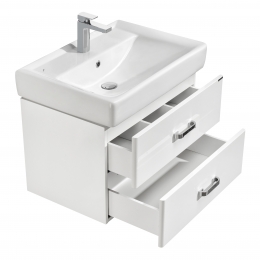 Тумба АКВАТОН Америна 70 под умывальник Тигода 70, белая
