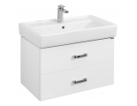 Тумба АКВАТОН Америна 80 под умывальник Тигода 80, белая