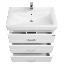 Тумба АКВАТОН Америна 80М под умывальник Тигода 80, белая
