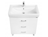 Тумба АКВАТОН Америна 80М под умывальник Тигода 80, белая