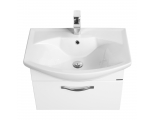 Тумба АКВАТОН Ария 65 белая под умывальник Смайл 65