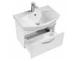 Тумба АКВАТОН Ария 65 белая под умывальник Смайл 65
