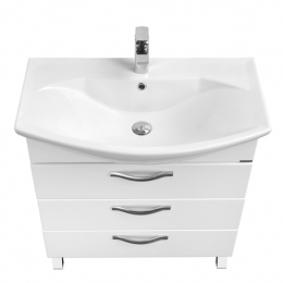 Тумба АКВАТОН Ария 65H белая под умывальник Смайл 65