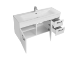 Тумба АКВАТОН Диор 120 белый под умывальник Премьер М 120