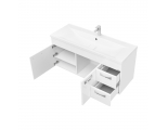 Тумба АКВАТОН Диор 120 белый под умывальник Премьер М 120