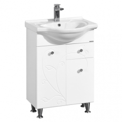 Тумба АКВАТОН Лиана 65 М, под раковину Байкал 65