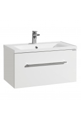 Тумба АКВАТОН Мадрид 80 М белый, под раковину Премьер 80 М