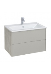 Тумба Акватон Сохо 75 Слэйт/Галька под раковину Элина 75