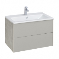 Тумба Акватон Сохо 75 Слэйт/Галька под раковину Элина 75