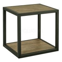 Полка АКВАТОН Лофт Фабрик Дуб Кантри навесная