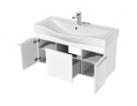 Тумба под раковину Aquaton Беверли 100 белый 1A236701BV010