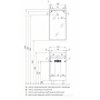 Тумба под раковину Aquaton Бэлла белый, джарра 1A221501BBAZ0