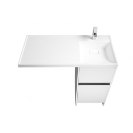 Тумба Акватон Лондри 400 под раковину для стиральной машины