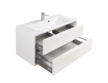 Тумба под раковину Aquaton Римини 100 белый глянец 1A232801RN010 NEW
