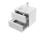Тумба под раковину Aquaton Римини 60 белый глянец 1A226601RN010 NEW