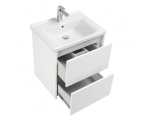 Тумба АКВАТОН Стоун 60 белая под раковину Миранда-60