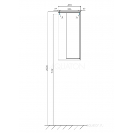Шкафчик Aquaton Бостон дуб эврика 1A239903BN010