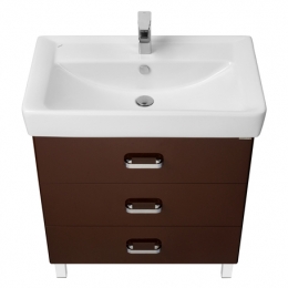 Тумба АКВАТОН Америна 70М под умывальник Тигода 70, темно-коричневый