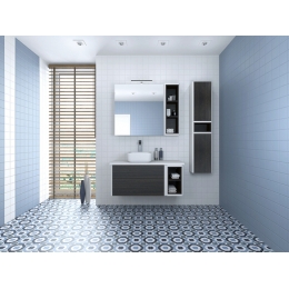 Модуль для зеркала Брук 20 дуб ферр 1A201003BCDF0 Aquaton