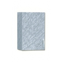 Кухонный шкаф для посуды 50 белый мрамор, ЛДСП, полка