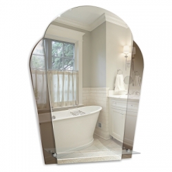 Зеркало Mixline Нарцисс 535*740 с полкой