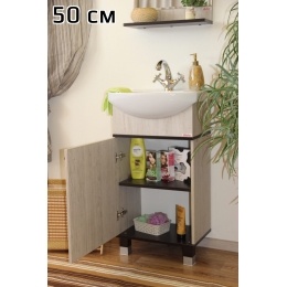 Тумба Толедо 50 (В/О) под раковину Элеганс 50 Sanflor