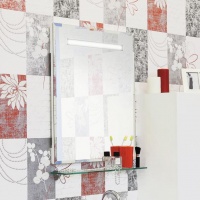 Зеркало Sanflor СИТИ 60 с полочкой