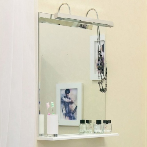Зеркало Sanflor ОДРИ 60 с полочкой купить в интернет магазине Санрай73