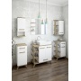Тумба Ингрид-60 под раковину Plaza 55x36 (комплект) Sanflor