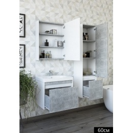Тумба Калипсо-60 под раковину Como-60 (Б/Ас) Sanflor