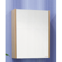 Зеркало Ларго-60 R белый,вяз швейцарский Sanflor