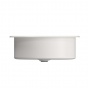 Мойка для кухни Mixline ML-GM09, 490ММ (глубина чаши 185) круглая, белая (331)